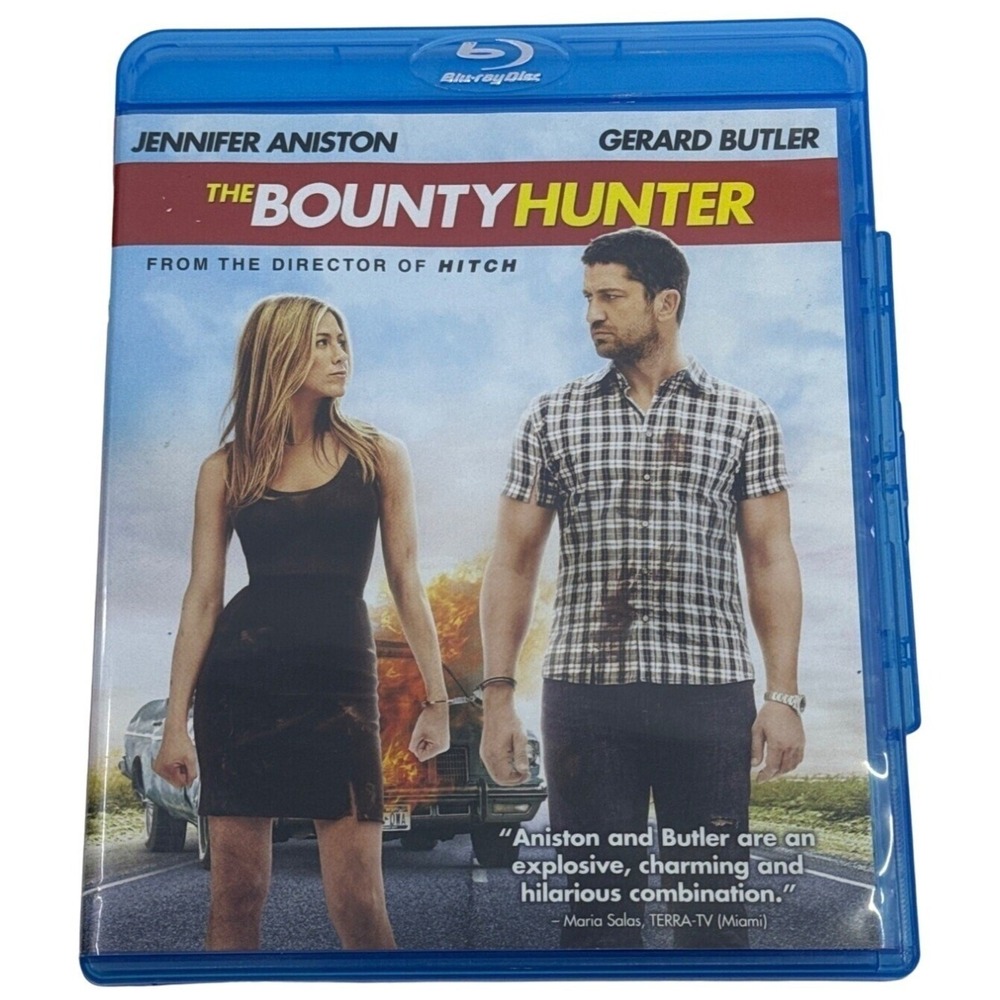 The Bounty Hunter Blu-ray Jennifer Aniston Gerard Butler Action Comedy Movie